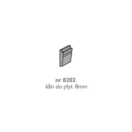 Klin do płyt 8mm